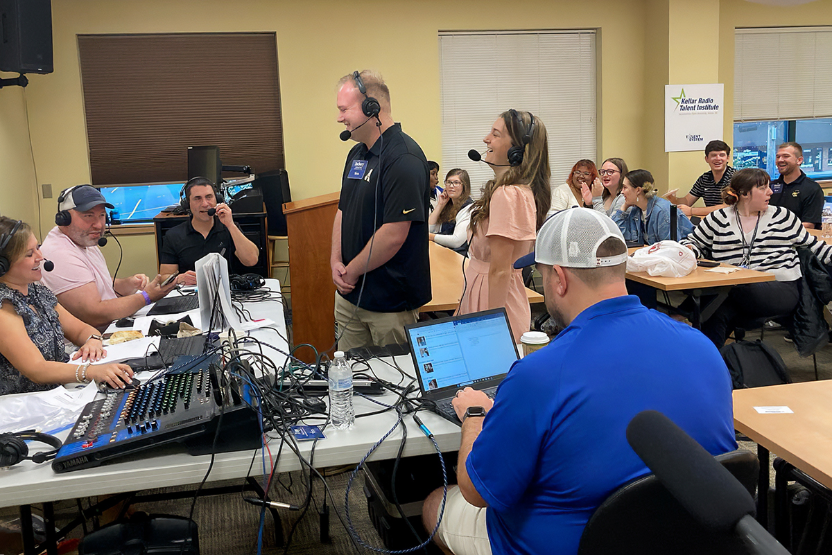 Jared and Katie LIVE at the Kellar Radio Talent Institute