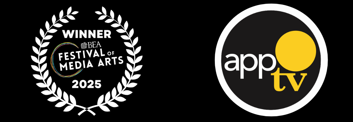 BEA Festival of Media Arts logo and AppTV logo