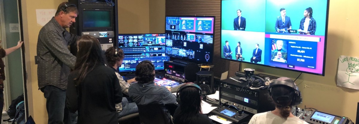 AWN reporting live on Election Night.