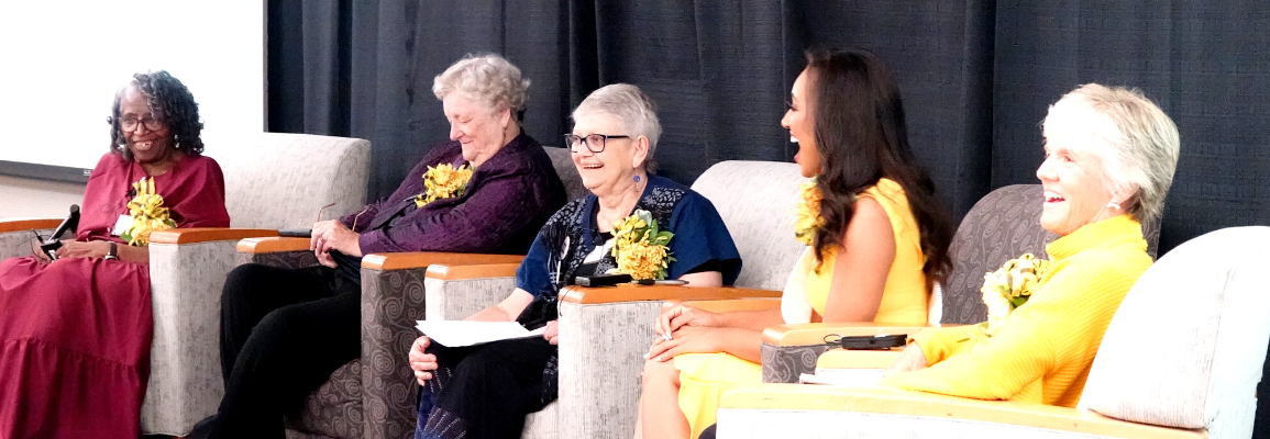 These women trailblazers shared the stage during a panel discussion on App State's Founders Day