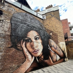 Amy Winehouse Mural • London