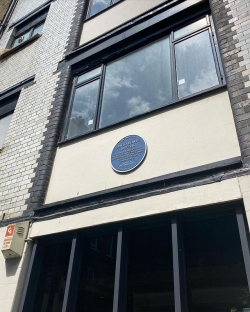 David Bowie Plaque at Trident Studios • London