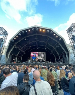 Young Fathers Performing at Somerset House • London