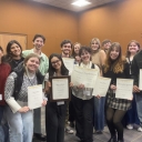 Members of The Appalachian Accept Their Awards