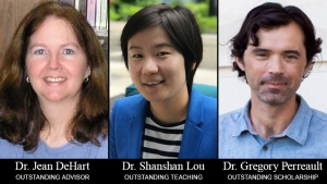 Dr. Jean DeHart, Dr. Shanshan Lou, Dr. Gregory Perreault