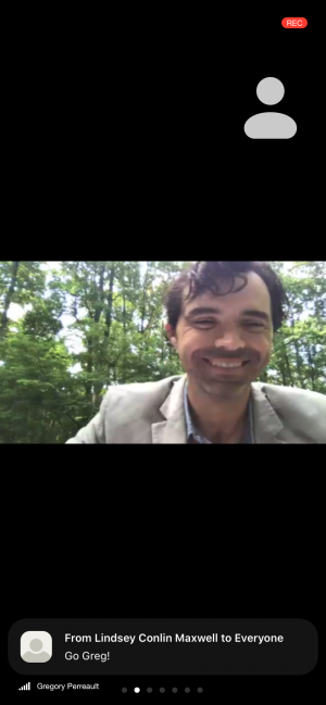 Dr. Perreault on Zoom